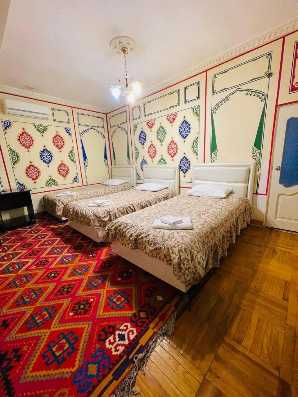 "Chor Minor" Hotel Unesco Heritage List 2 Minutes To Bukhara Old Town Square Official Partner Of The La Rosse Aroma Exterior foto