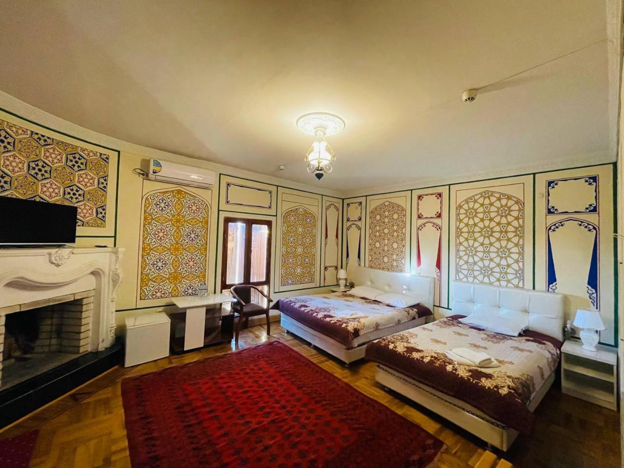 "Chor Minor" Hotel Unesco Heritage List 2 Minutes To Bukhara Old Town Square Official Partner Of The La Rosse Aroma Exterior foto